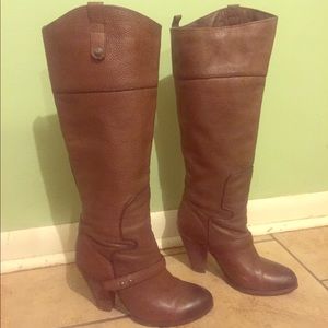 Sam Edelman Naharra Knee high leather boots 6.5